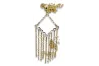 Italian yellow 14k 585 gold earrings cen042yw