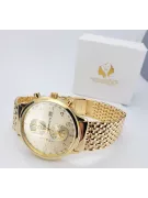 14k 585 aukso laikrodis su vyrų apyranka Geneve mw005ydy&mbw013yo