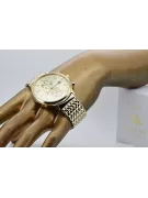 montre en or 14 carats 585 avec bracelet Geneve mw005ydy&mbw013yo