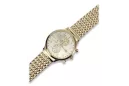 Złoty zegarek 14k 585 z bransoletą męski Geneve mw005ydy&mbw013yo