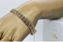 bracelet russe en or rouge 14 carats 585 vb004