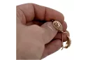 Русское серебро 925 розового золота с покрытием СССР Винтажные серьги ven023rp