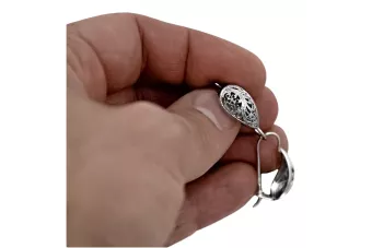 Російське срібло 925 радянський СРСР Старовинні сережки ven023s