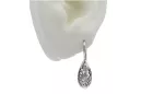 silver 925  Vintage earrings ven023s