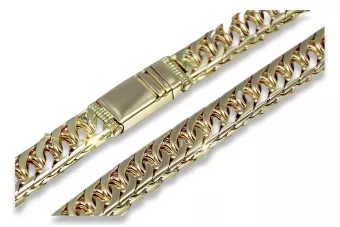 Vintage rose (Italian yellow) Unique gold Moscow bracelet cb030