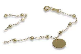 Zlatý náramok russiangold.com ★ GOLD 585 333 Nízka cena
