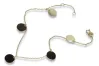 Italian yellow 14k gold lady heart bracelet Celeblity cbc004y