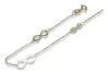 Italian yellow 14k gold Bracelet Celebrity cbc009y