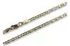 Italian yellow 14k gold solid chain cc022yw