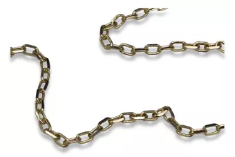 Yellow rose gold chain ★ russiangold.com ★ Gold 585 333 Low price