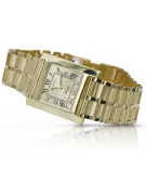 Złoty zegarek 14k 585 z bransoletą męski Geneve mw009y&mbw007y