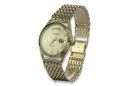 Gold men's watch Geneve ★ zlotychlopak.pl ★ Gold purity 585 333 Low Price!