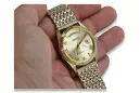 Gold men's watch Geneve ★ zlotychlopak.pl ★ Gold purity 585 333 Low Price!