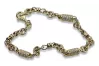 Yellow 14k 585 gold zircon bracelet Fantazy cfb026y