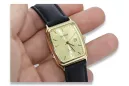 Gold men's watch Geneve ★ zlotychlopak.pl ★ Gold purity 585 333 Low Price!