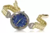 Чудовий жіночий годинник із 14-каратного золота Geneve lw004ydbl