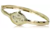 Italian yellow 14k 585 gold lady watch Geneve Lady Gift lw015y