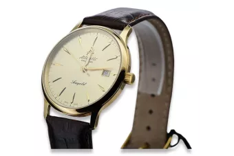 Χρυσό ρολόι ανδρών 14k 585 Atlantic mw003y
