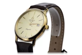 Χρυσό ρολόι ανδρών 14k 585 Atlantic mw003y