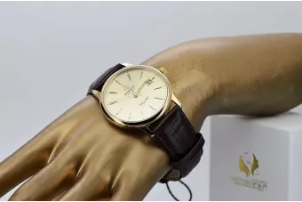 Χρυσό ρολόι ανδρών 14k 585 Atlantic mw003y