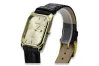 Złoty zegarek męski 14k 585 Geneve mw001y