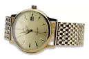 Gold men's watch Geneve ★ zlotychlopak.pl ★ Gold purity 585 333 Low Price!