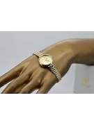 Hermoso reloj de mujer de oro de 14k Geneve lw048y