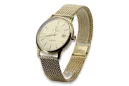 Złoty zegarek Atlantic 14k 585 z bransoletą męski mw003y&mbw014y