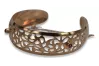 Vintage rose pink vintage gold  bracelet vb001