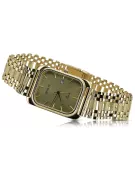 Gold men's watch Geneve ★ zlotychlopak.pl ★ Gold purity 585 333 Low Price!