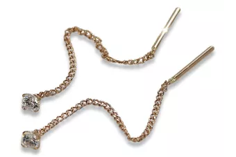 Златни обеци ★ zlotychlopak.pl ★ Златна проба 585 333 Ниска цена!