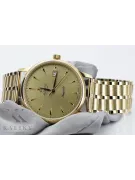 Złoty zegarek Atlantic 14k 585 z bransoletą męski mw003y&mbw007y
