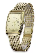 Aukso laikrodis su vyrų apyranka 14k 585 Geneve mw001y&mbw005y