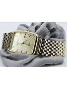 reloj para hombre de oro 585 de 14k Geneve mw002y&mbw005y