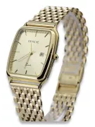 мъжки часовник 14k 585 злато Geneve mw002y&mbw005y