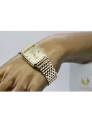 montre pour homme en or 14 carats 585 Geneve mw002y&mbw005y