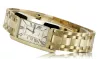 Yellow 14k gold men's watch Geneve mw089y