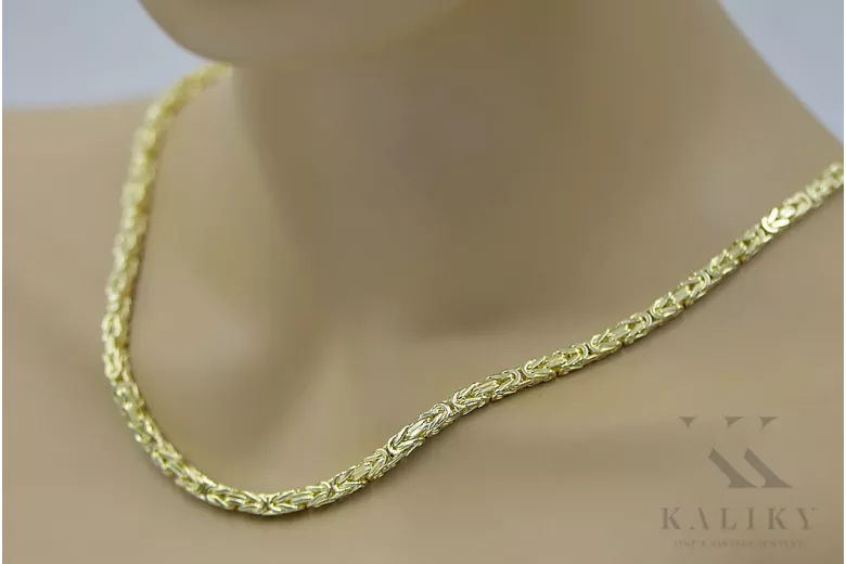 Chaîne ★ en or rose jaune russiangold.com ★ Or 585 333 Prix bas