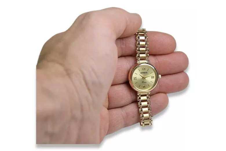 Reloj ★ de oro para damas zlotychlopak.pl Pureza de oro 585 333 ¡★ Precio bajo!