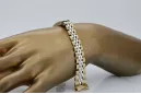 Złota bransoleta 14k 585 do zegarka damskiego Rolex lbw010yw