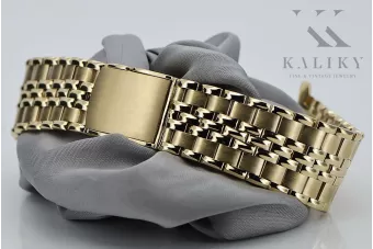 14k 585 aukso apyrankė vyro laikrodžiui Rolex mbw019yo