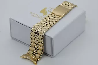 14k 585 aukso apyrankė vyro laikrodžiui Rolex mbw019yo