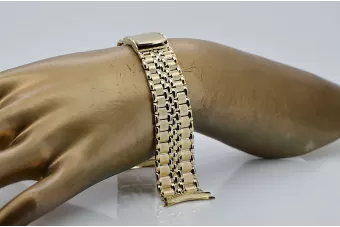 14k 585 aukso apyrankė vyro laikrodžiui Rolex mbw019yo
