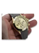 Amarillo 14k 585 oro hombre reloj Geneve mw014ydy