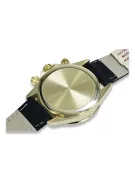 Amarillo 14k 585 oro hombre reloj Geneve mw014ydy