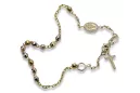 Yellow rose gold rosary bracelet★ russiangold.com ★ Gold 585 333 Low price