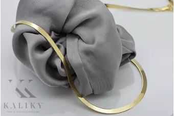 Жовта троянда золото ланцюжка ★ russiangold.com ★ Золота 585 333 Низька ціна