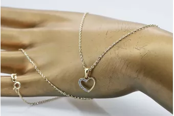 Золотий кулон кулон ★ https://zlotychlopak.pl/uk/ ★ Золото клеймо 585 333 низька ціна