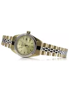 Gold men's watch Geneve ★ zlotychlopak.pl ★ Gold purity 585 333 Low Price!