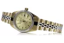 Gold men's watch Geneve ★ zlotychlopak.pl ★ Gold purity 585 333 Low Price!